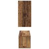 vidaXL Ensemble meuble TV 4 pcs Bois Ancien Bois d'ing&eacute;nierie