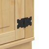 vidaXL Armoire avec &eacute;tag&egrave;re SKI Brun Miel 60 x 46 x 81,5 cm Pin massif
