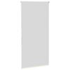 vidaXL Store enrouleur occultant blanc cass&eacute; largeur du tissu 75,7 cm