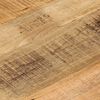 vidaXL Dessus de table &Oslash; 50x1,5 cm rond bois massif de manguier brut