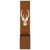 vidaXL &Eacute;cran de confidentialit&eacute; de jardin Rouill&eacute; 32 x 140 cm