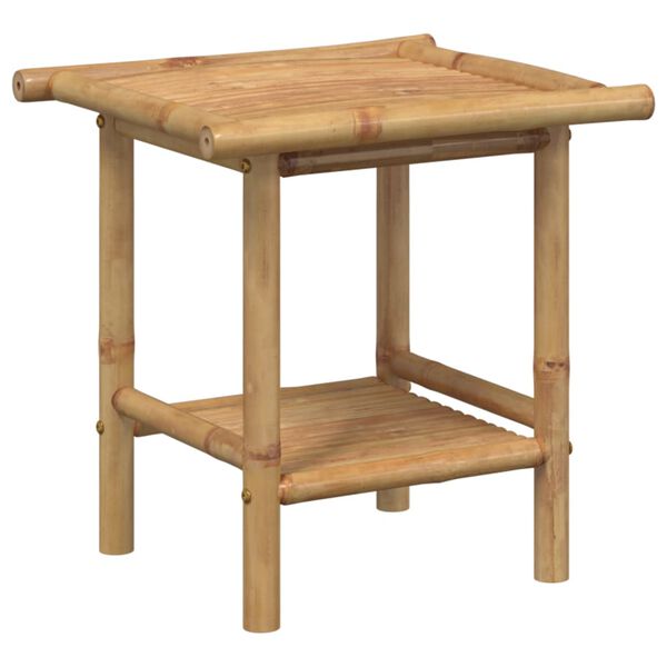 vidaXL Table basse 45x45x45 cm bambou