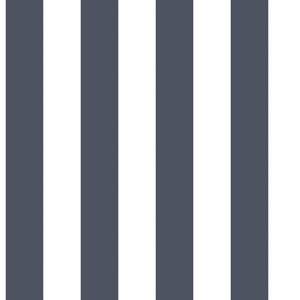 Noordwand Papier peint Urban Friends & Coffee Stripes bleu et blanc