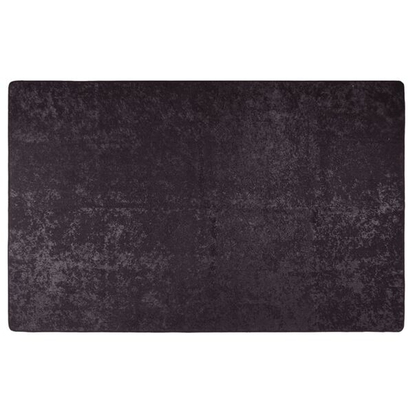 vidaXL Tapis lavable antid&eacute;rapant 160x230 cm anthracite