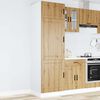 vidaXL Armoire de cuisine Porto ch&ecirc;ne artisanal bois d'ing&eacute;nierie