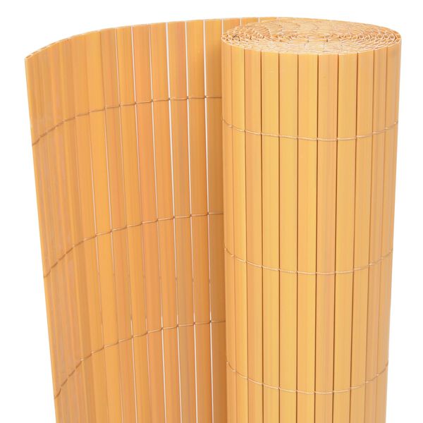 vidaXL Cl&ocirc;ture de jardin 500 x 195 cm PVC