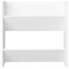 vidaXL Armoires &agrave; chaussures murales 4 pcs blanc bois d'ing&eacute;nierie