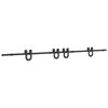 vidaXL Kit de quincaillerie de porte coulissante 366 cm acier noir