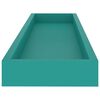 vidaXL &Eacute;tag&egrave;res murales Loggia 4 pcs Bleu 80x15x4 cm MDF
