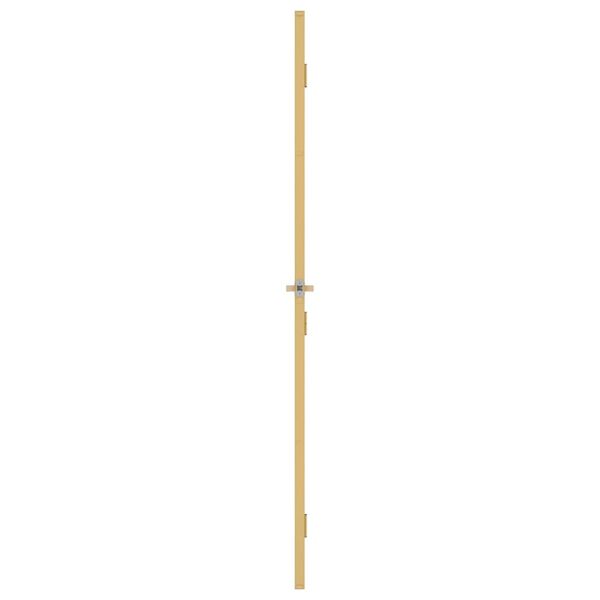 vidaXL Porte int&eacute;rieure mince dor&eacute; 93x201,5 cm verre tremp&eacute; aluminium