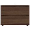 vidaXL Armoire de rangement Ch&ecirc;ne brun 80 x 48 x 57 cm