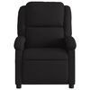 vidaXL Fauteuil de massage inclinable électrique Noir Tissu