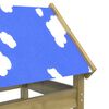 vidaXL Tour de jeu Marron 52,5 x 85 x 239 cm Bois solide impr&eacute;gn&eacute;