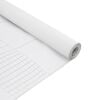 vidaXL Film de fen&ecirc;tre auto-adh&eacute;sif Blanc d&eacute;poli 90 x 500 cm PVC