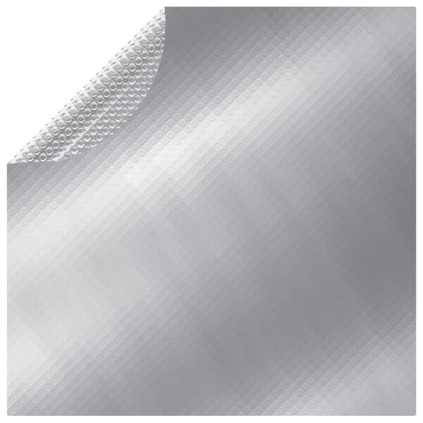 vidaXL Couverture de piscine Argent&eacute; 300 cm PE
