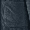 vidaXL Peignoir avec capuche Bleu marine m Flanelle