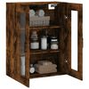 vidaXL Armoire murale ch&ecirc;ne fum&eacute; 69,5x34x90 cm