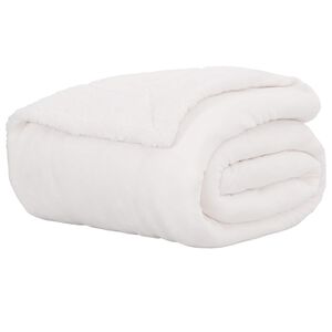 vidaXL plaid Blanc 220 x 240 cm 2.67 kg Polaire