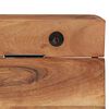 vidaXL Porte-manteau Marron 73 x 19 x 23 cm Bois d'acacia massif