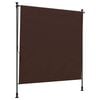vidaXL Store Roulant Ext&eacute;rieur Marron 100 x 270 cm