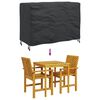 vidaXL Housse pour meubles Uni Noir 140 x 70 x 90 cm 600D