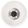 vidaXL Lampe de bureau industrielle Blanc Rond 58x18x90 cm E27