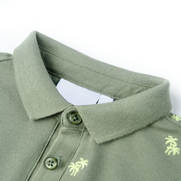Polo pour enfants kaki 116
