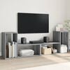 vidaXL Meubles TV 2 pcs sonoma gris 75x30x50 cm bois d'ing&eacute;nierie