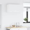 vidaXL Armoire suspendue Blanc 40 x 31 x 40 cm Bois d'ing&eacute;nierie