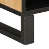 vidaXL Meuble TV 80x34x46 cm bois massif de manguier brut
