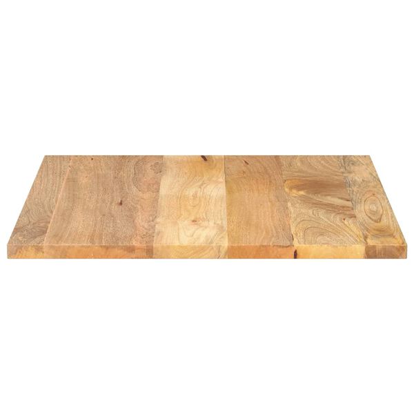 vidaXL Dessus de table 80x80x2,5 cm carr&eacute; bois massif de manguier