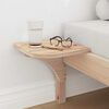 vidaXL Cadre de lit Naturel 100 x 200 cm Pin massif
