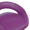 vidaXL Tabourets de bar lot de 2 violet similicuir