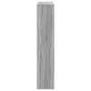 vidaXL Biblioth&egrave;que sonoma gris 102x29x143 cm bois d'ing&eacute;nierie