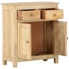 vidaXL Armoire lat&eacute;rale 65 x 30 x 75 cm Bois de manguier solide