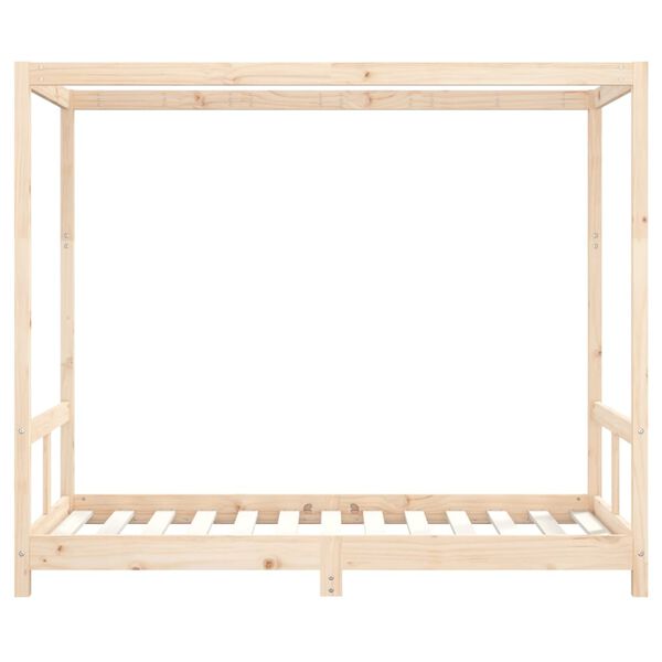 vidaXL Cadre de lit pour enfant 80x160 cm bois de pin massif