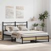 vidaXL Cadre de lit sans matelas ch&ecirc;ne sonoma 140x190 cm