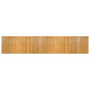 vidaXL Tapis rectangulaire naturel 100x500 cm bambou