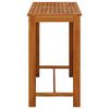 vidaXL Ensemble de bar de jardin 5 pcs Marron