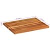 vidaXL Planche &agrave; d&eacute;couper 50x38x2,5 cm bois d'acacia massif