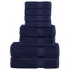 vidaXL Ensemble de serviettes de qualit&eacute; sup&eacute;rieure SOLUND 8 pcs