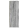 vidaXL Buffet Gris Sonoma 40 x 35 x 100,5 cm Bois d'ing&eacute;nierie