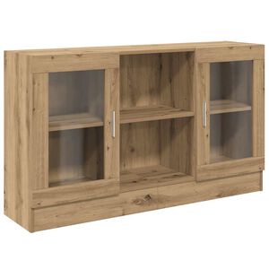 vidaXL Buffet ch&ecirc;ne artisanal 120x30,5x70 cm bois d'ing&eacute;nierie