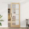 vidaXL Porte coulissante ORKDAL Naturel 78 x 202 cm