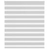 vidaXL Store z&egrave;bre gris clair largeur du tissu 125,9 cm polyester