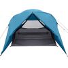 vidaXL Tente D&ocirc;me avec toit avec stockage Bleu 455 x 252 x 178 cm