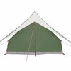 vidaXL Tente familiale avec toit Vert et blanc 315 x 286 x 200 cm