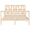 vidaXL Cadre de lit sans matelas 140x190 cm bois de pin massif