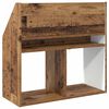 vidaXL Biblioth&egrave;que pour enfants Bois ancien 72,5 x 29,5 x 69 cm