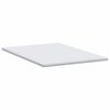 vidaXL Surmatelas Blanc 140 x 190 cm Tissu Jacquard